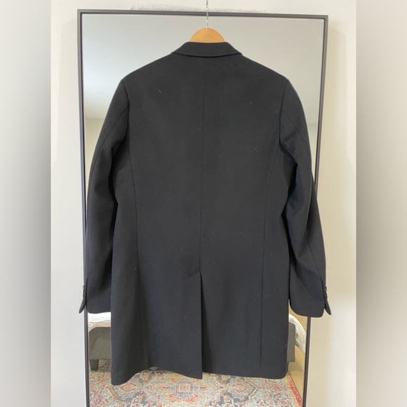 Cristobal Black Dress Coat - Picture 4 of 4
